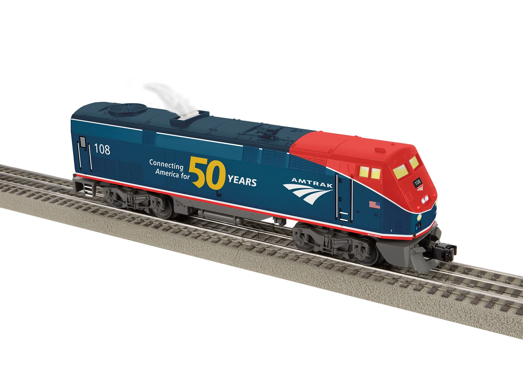 Lionel 2234020 O Gauge LionChief 2.0 GE P42 Genesis Amtrak 50th Anniversary 108 3 Lionel 2234020 O Gauge LionChief 2.0 GE P42 Genesis Amtrak 50th Anniversary 108