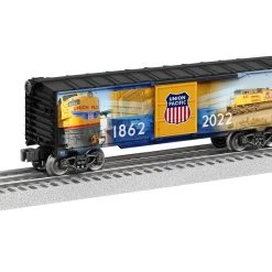 Lionel 2238010 O Gauge Union Pacific UP 160th Anniversary Boxcar -Lionel shop lionel 2238010 o gauge union pacific up 160th anniversary boxcar 2