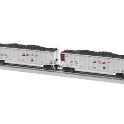 Lionel 2243010 Standard O Gauge Rotary Gondola BNSF 4-Pack