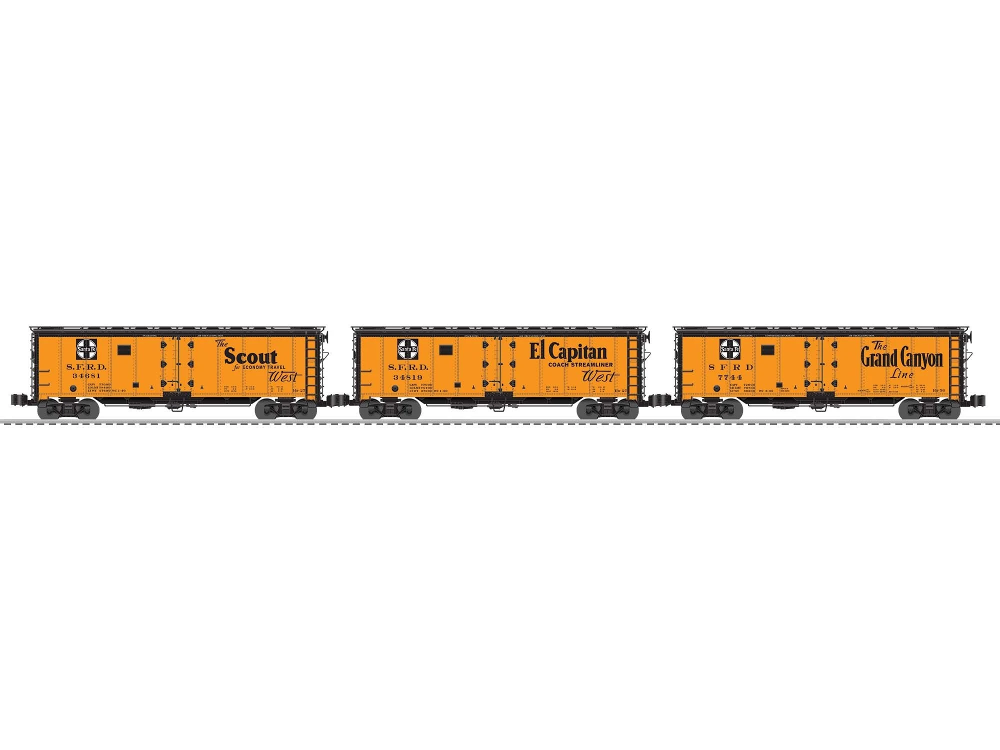 Lionel 2322080 O Scale Legacy Santa Fe Fast Fruit Express Set (No Track Or Power) 4 Lionel 2322080 O Scale Legacy Santa Fe Fast Fruit Express Set (No Track Or Power) - Image 2