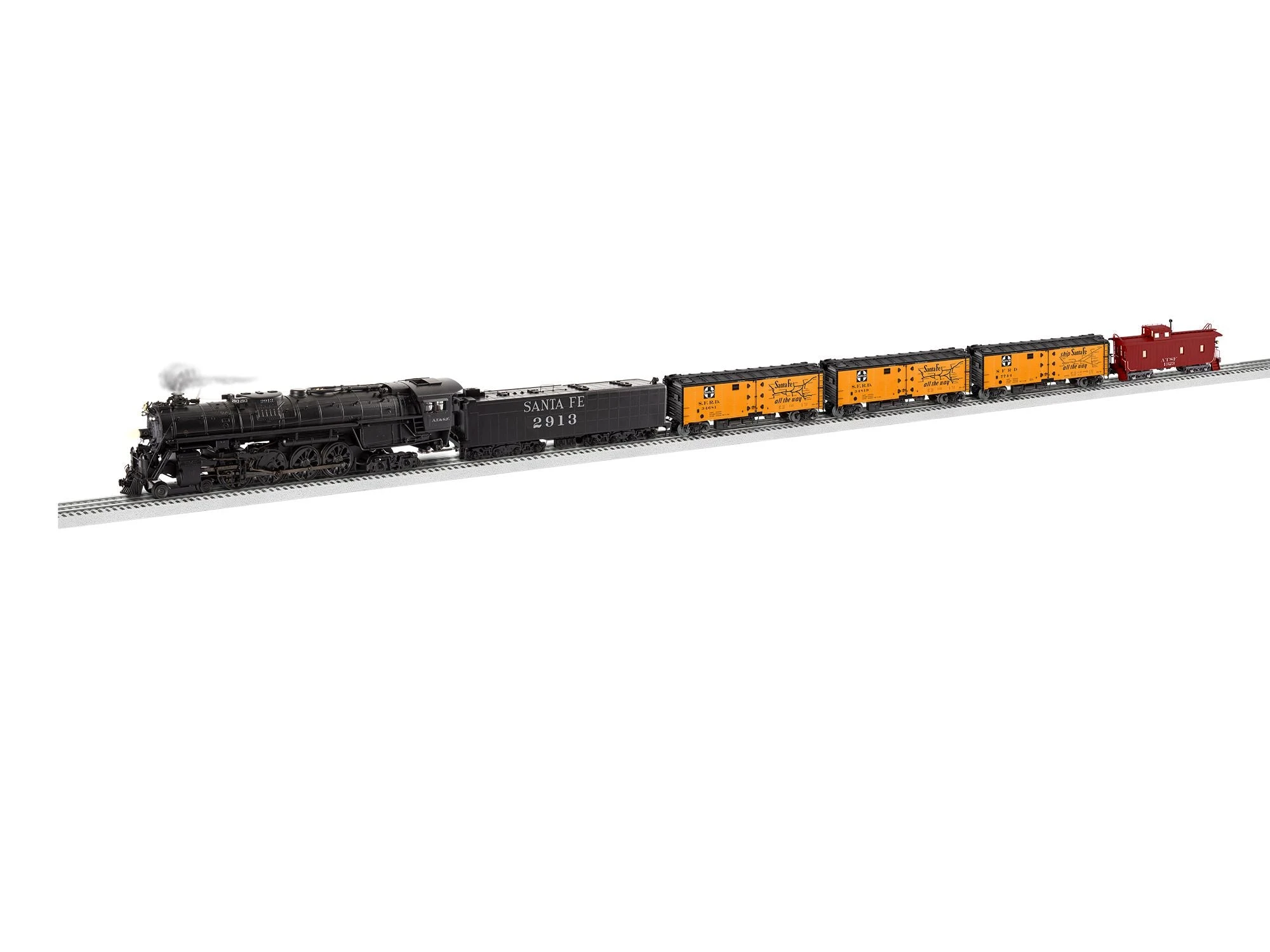 Lionel 2322080 O Scale Legacy Santa Fe Fast Fruit Express Set (No Track Or Power) 3 Lionel 2322080 O Scale Legacy Santa Fe Fast Fruit Express Set (No Track Or Power)