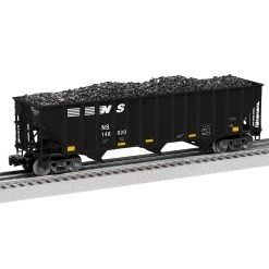 Lionel 2326100 O Scale 100 Ton Open Hopper Norfolk Southern "Yellow Pier 6" NS 2 Pack A -Lionel shop lionel 2326100 o scale 100 ton open hopper norfolk southern yellow pier 6 ns 2 pack a 3