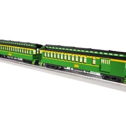 Lionel 2327080 O Scale Wood Coach Set 2 Pack A Strasburg Railroad (1970s)
