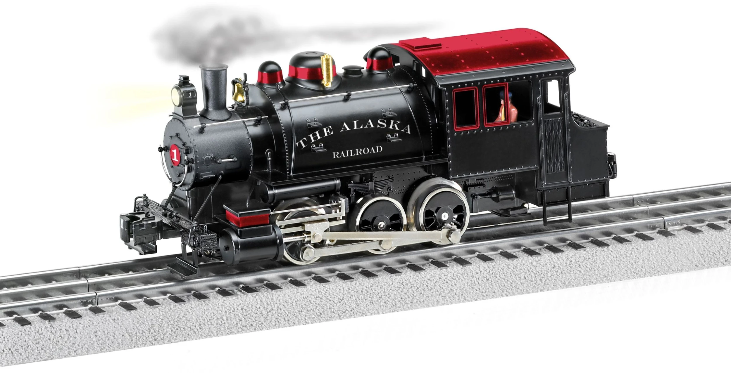 Lionel 2332020 O Gauge Lionchief Plus 2.0 0-6-0T Steam Loco Alaska Railroad ARR #1 3 Lionel 2332020 O Gauge Lionchief Plus 2.0 0-6-0T Steam Loco Alaska Railroad ARR #1