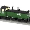 Lionel 2333490 O Scale Legacy EMD NW2 Diesel Switcher Burlington Northern BN 497 - BTO -Lionel shop lionel 2333490 o scale legacy emd nw2 diesel switcher burlington northern bn 497 bto