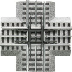 Lionel 6-12019 O Gauge FasTrack 90 Degree Crossover