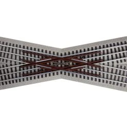 Lionel 6-12050 O Gauge FasTrack 22.5 Degree Crossover