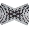 Lionel 6-12051 O Gauge FasTrack 45 Degree Crossover -Lionel shop lionel 6 12051 o gauge fastrack 45 degree crossover 1