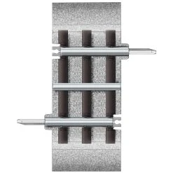 Lionel 6-12073 O Gauge FasTrack 1-3/8" Straight Single