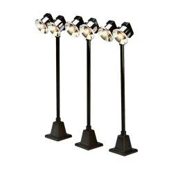 Lionel 6-12927 O Gauge #65 Yard Lights 3 Pack