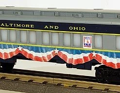 Lionel 6-9529 O Gauge Baby Madison Baltimore And Ohio Vote For Ike - NOS