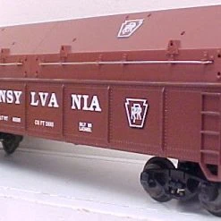 Lionel 6-17406 O Gauge Gondola With Coil Covers Pennsylvania Railroad PRR - NOS