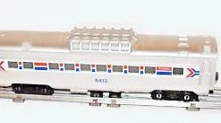Lionel 6-6412 O Gauge Vista Dome Passenger Car Amtrak - NOS