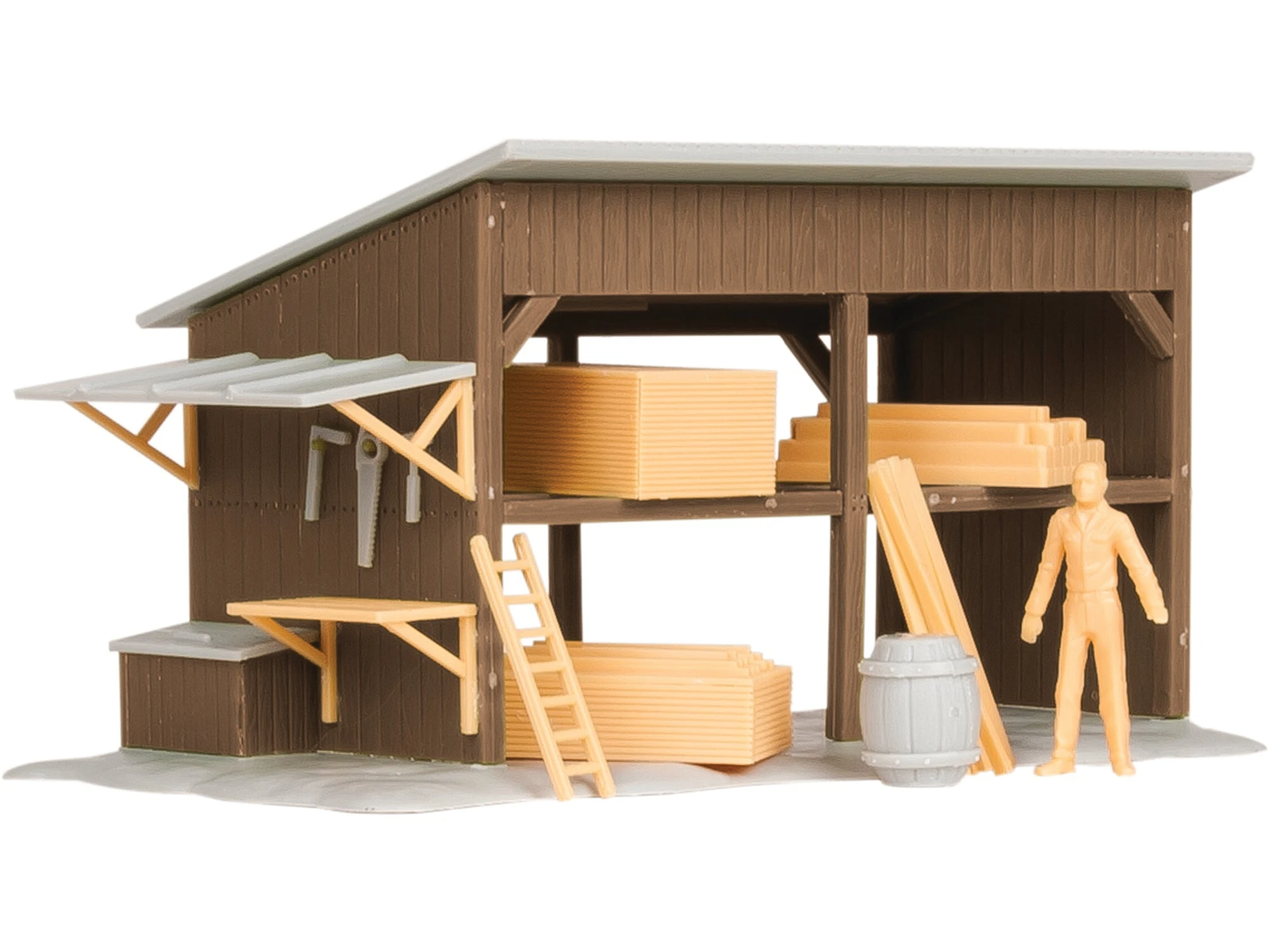 Lionel Trains 6-81629 | O Scale LumberShed Kit 3 Lionel Trains 6-81629 | O Scale LumberShed Kit