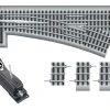 Lionel 6-81952 O Gauge O72 FasTrack Remote Command Control Right Hand Switch -Lionel shop lionel 6 81952 o gauge o72 fastrack remote command control rh switch