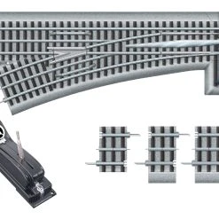 Lionel 6-81953 O Gauge O72 FasTrack Remote Command Control Left Hand Switch
