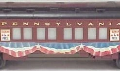 Lionel 6-9528 O Gauge Baby Madison PRR Truman For Pres. - NOS