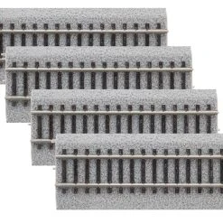Lionel 8768044 HO Scale MagneTrak 4.5" Straight 4 Pack