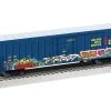 Lionel O Scale 2126452 Beer Boxcar Golden West Service "Graffiti" GVSR 149008 -Lionel shop lionel o scale 2126451 beer boxcar golden west servicegrafitti gvsr 149008